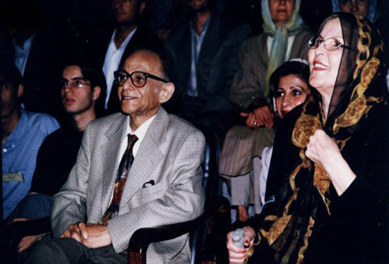 فریدون مشیری و همسرش - همسر فریدون مشیری 