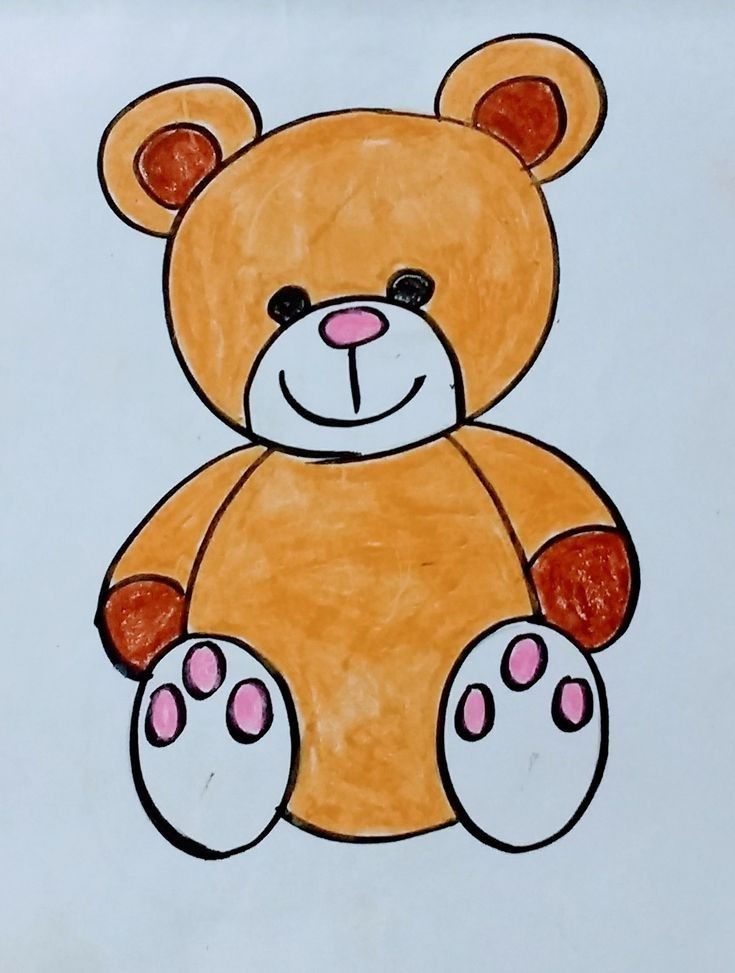 نقاشی ساده کودکانه