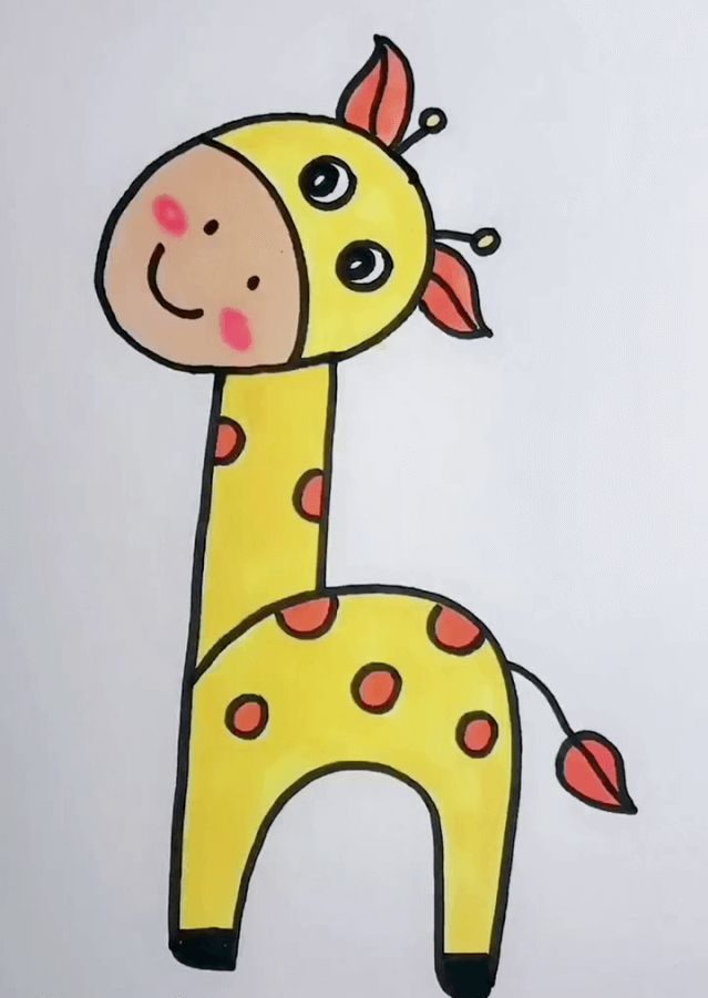 نقاشی ساده کودکانه