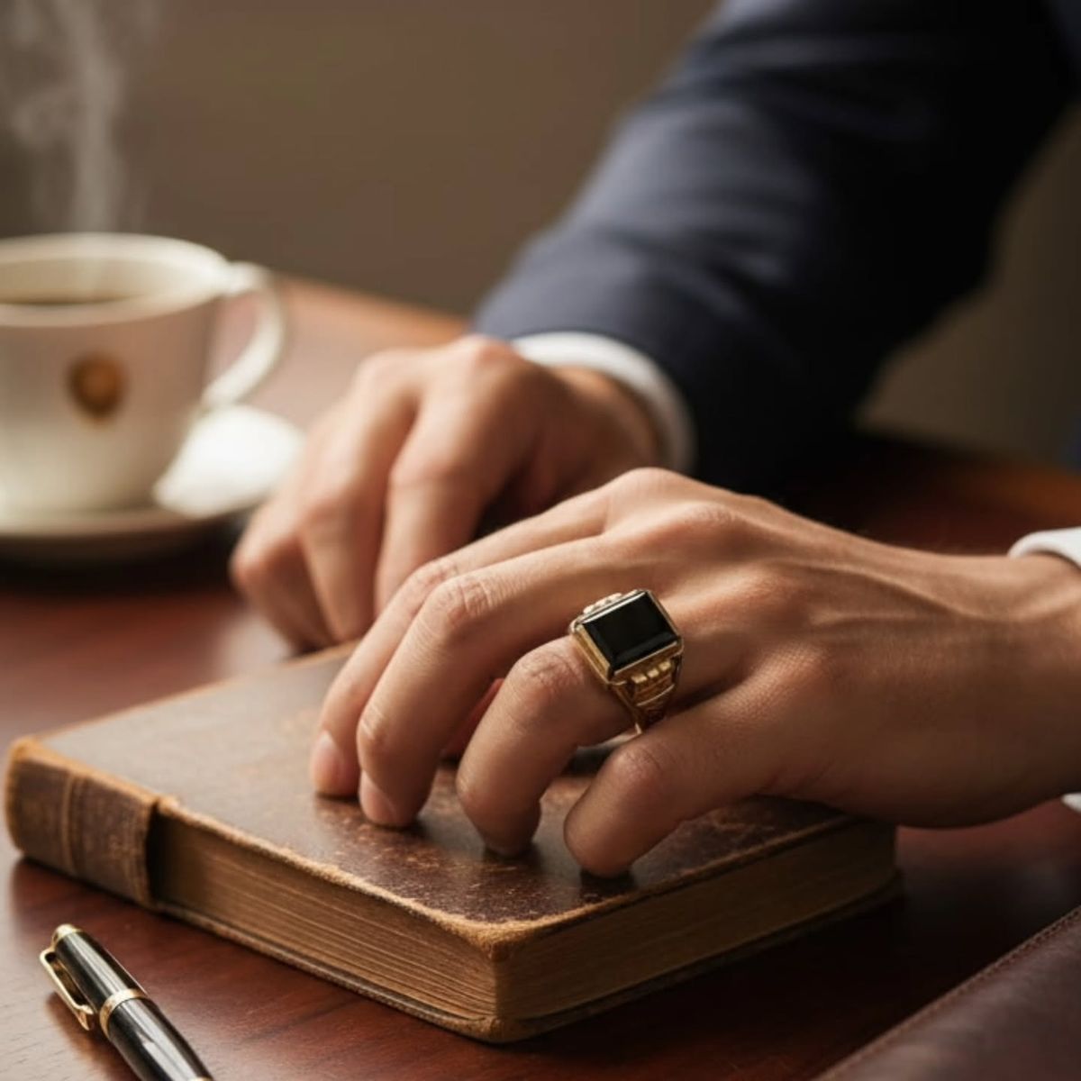 انگشتر طلا مردانه