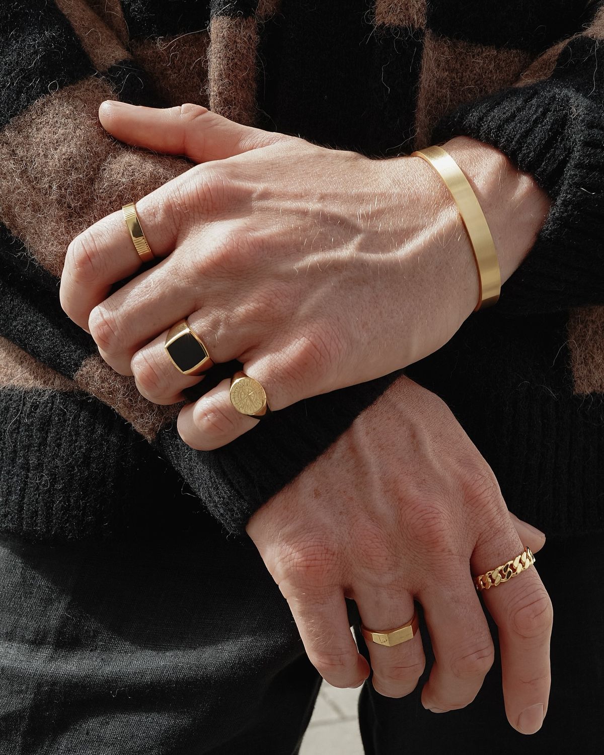 انگشتر طلا مردانه