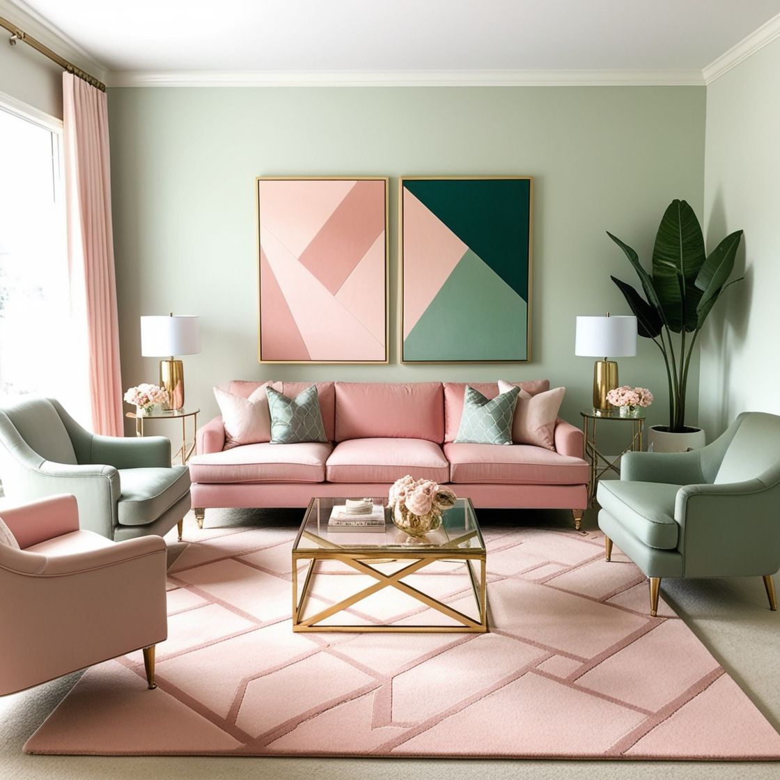 فرش و مبل مینیمال