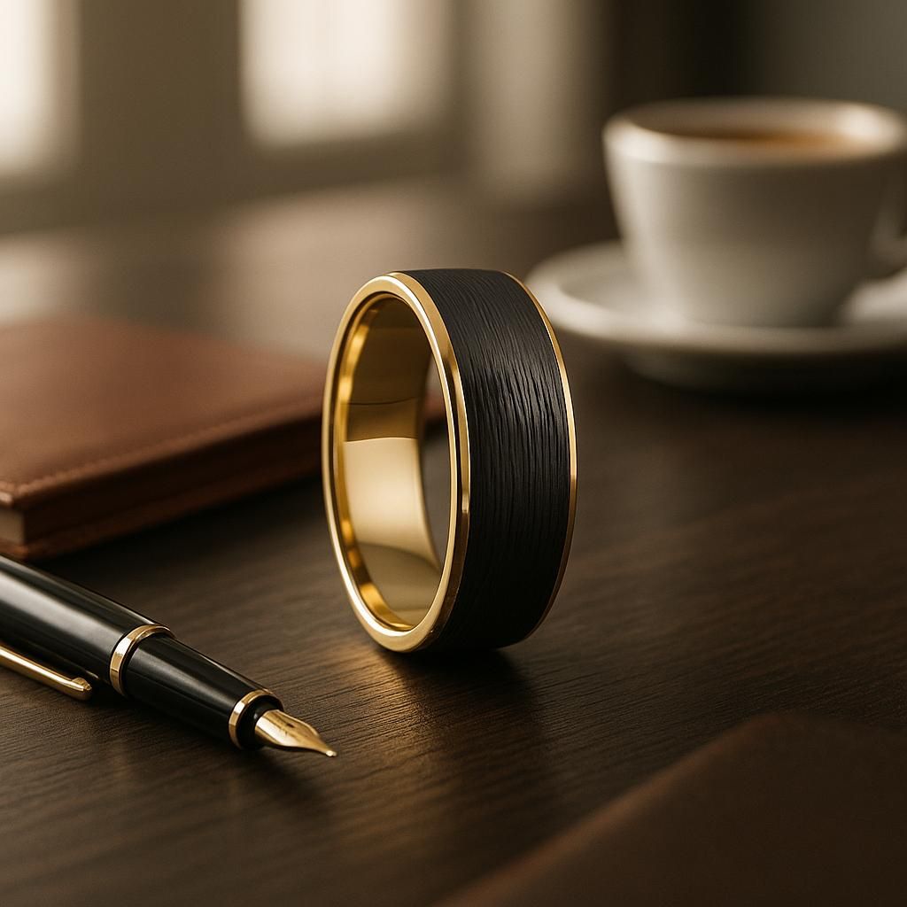 انگشتر طلا مردانه