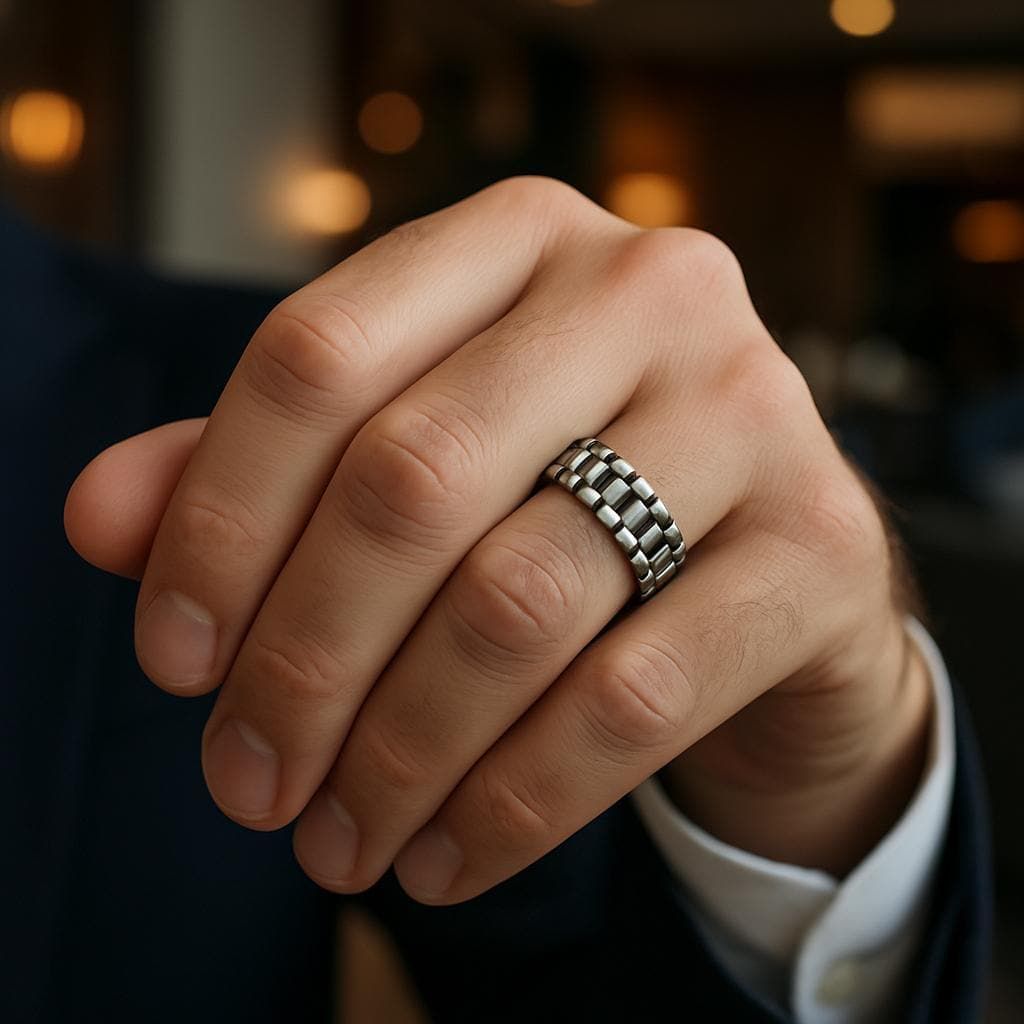 انگشتر طلا مردانه