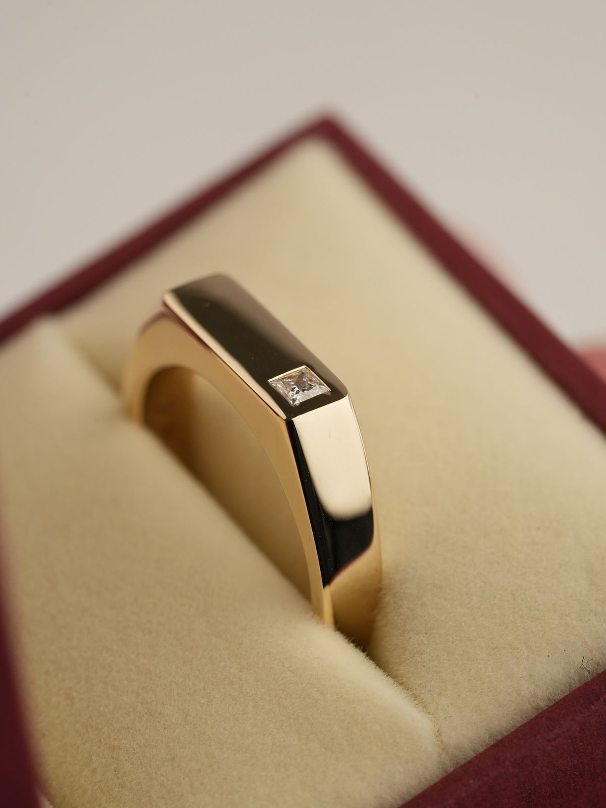 انگشتر طلا مردانه