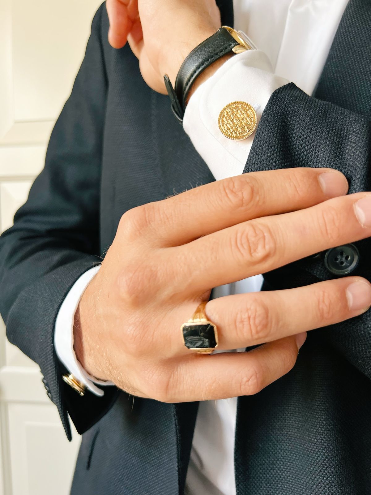 انگشتر طلا مردانه