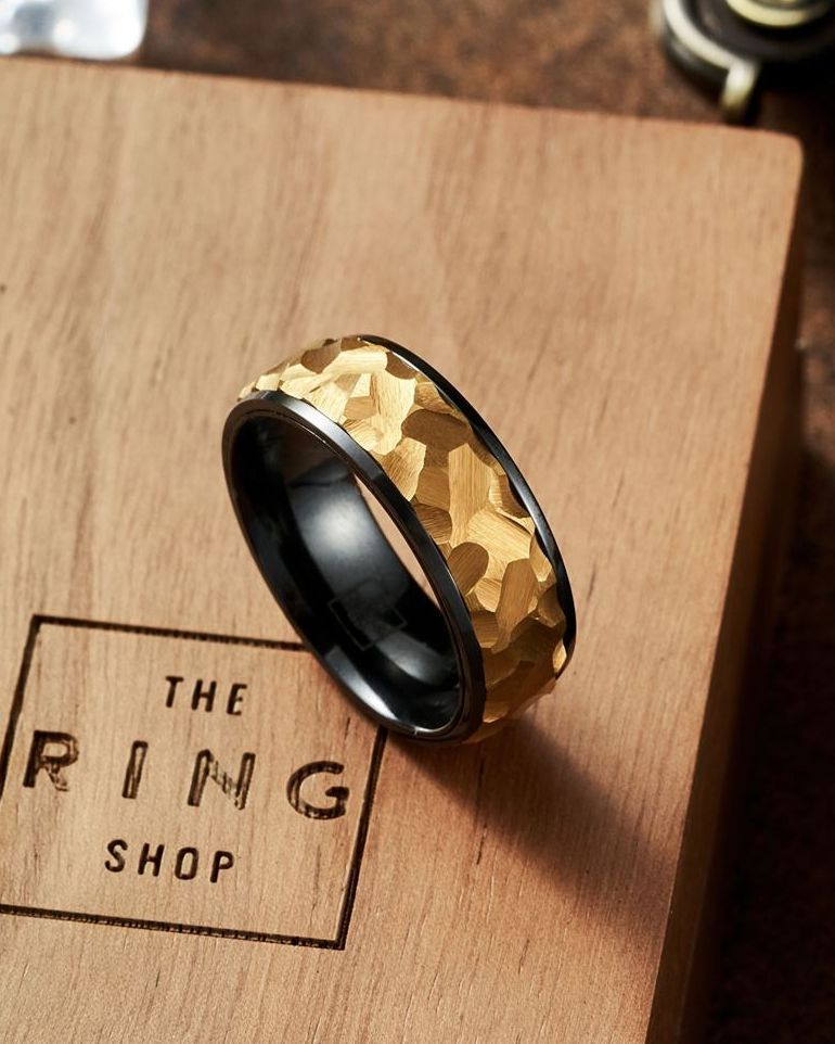 انگشتر طلا مردانه