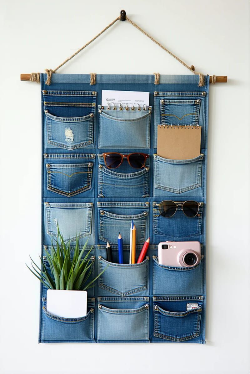 آویز نظم‌دهنده پارچه‌ای