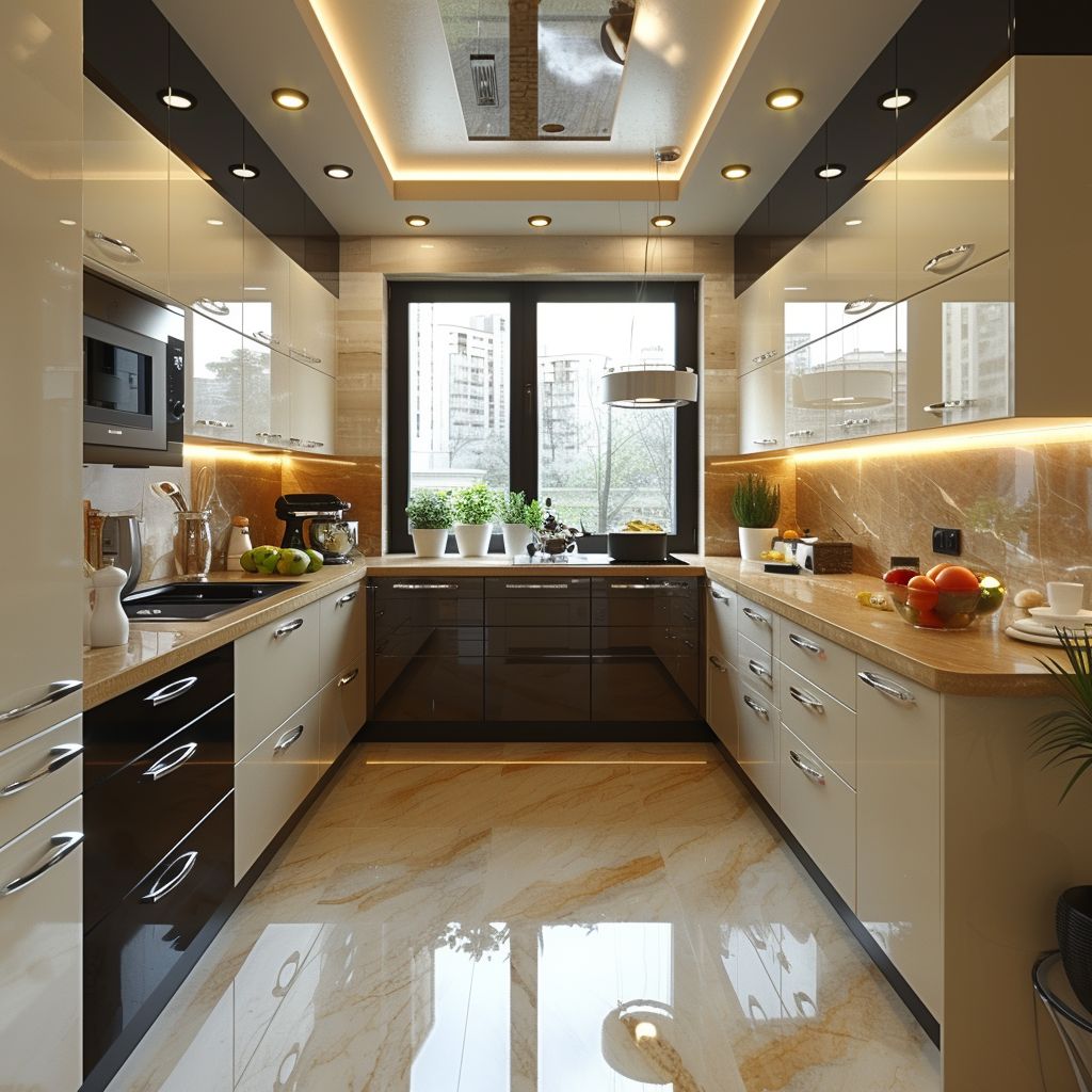 نورپردازی آشپزخانه