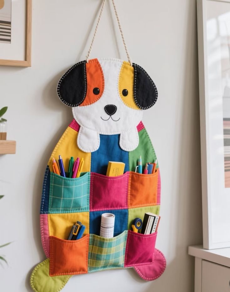 آویز نظم‌دهنده پارچه‌ای