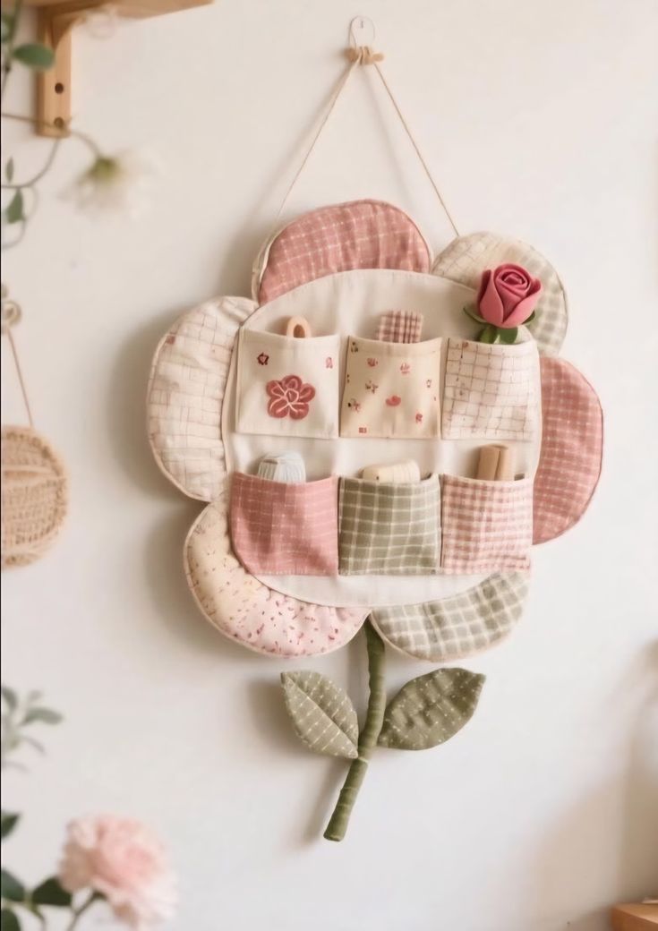 آویز نظم‌دهنده پارچه‌ای