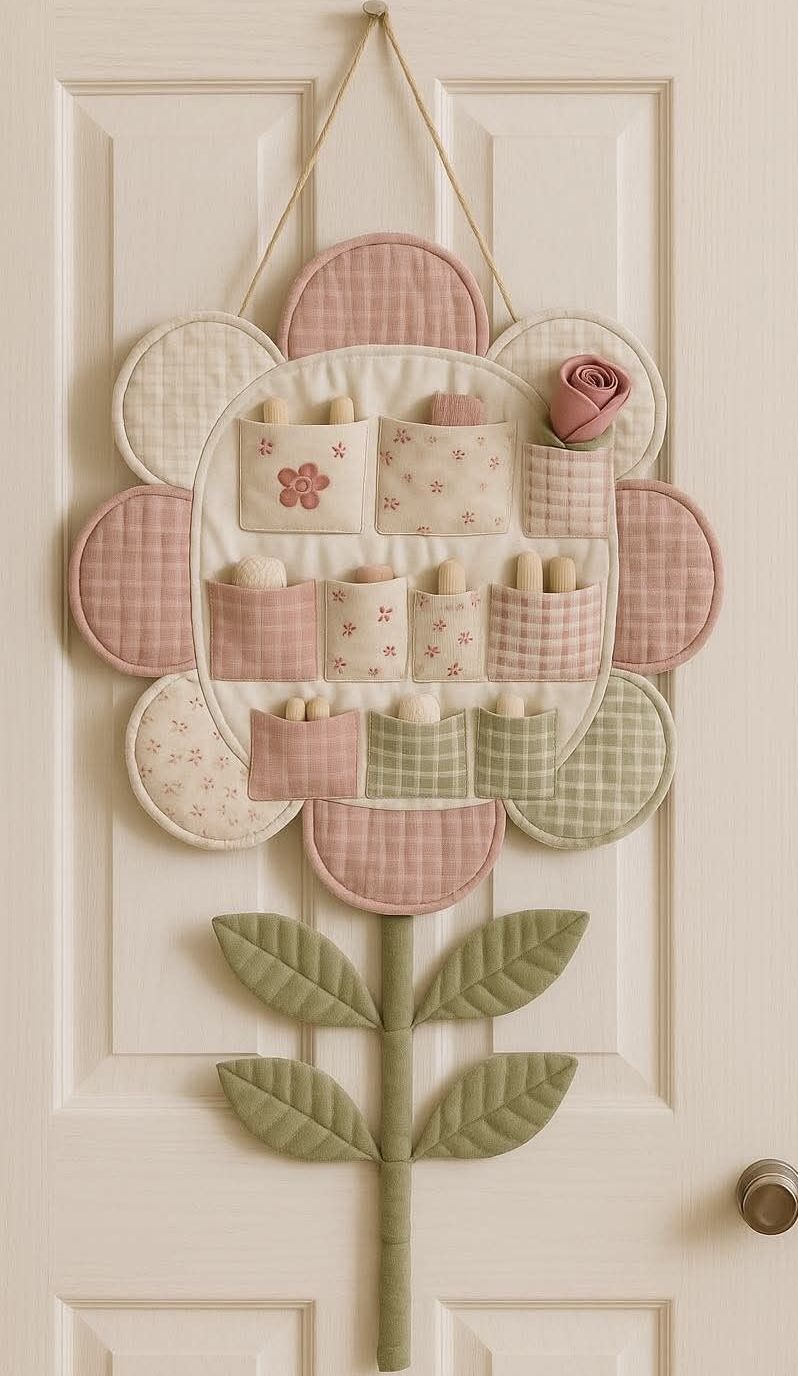 آویز نظم‌دهنده پارچه‌ای