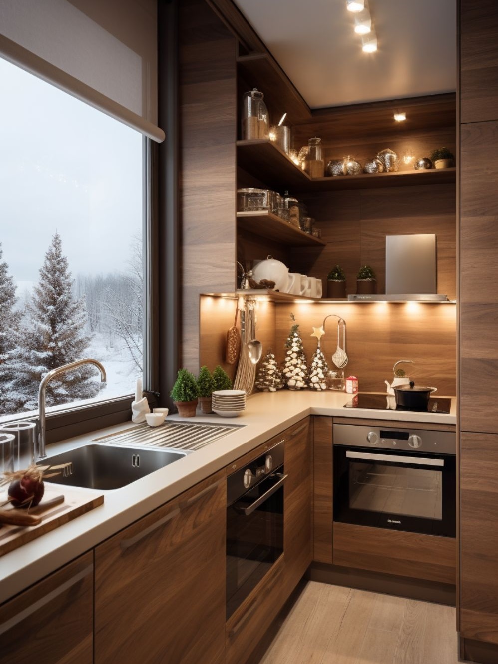 نورپردازی آشپزخانه