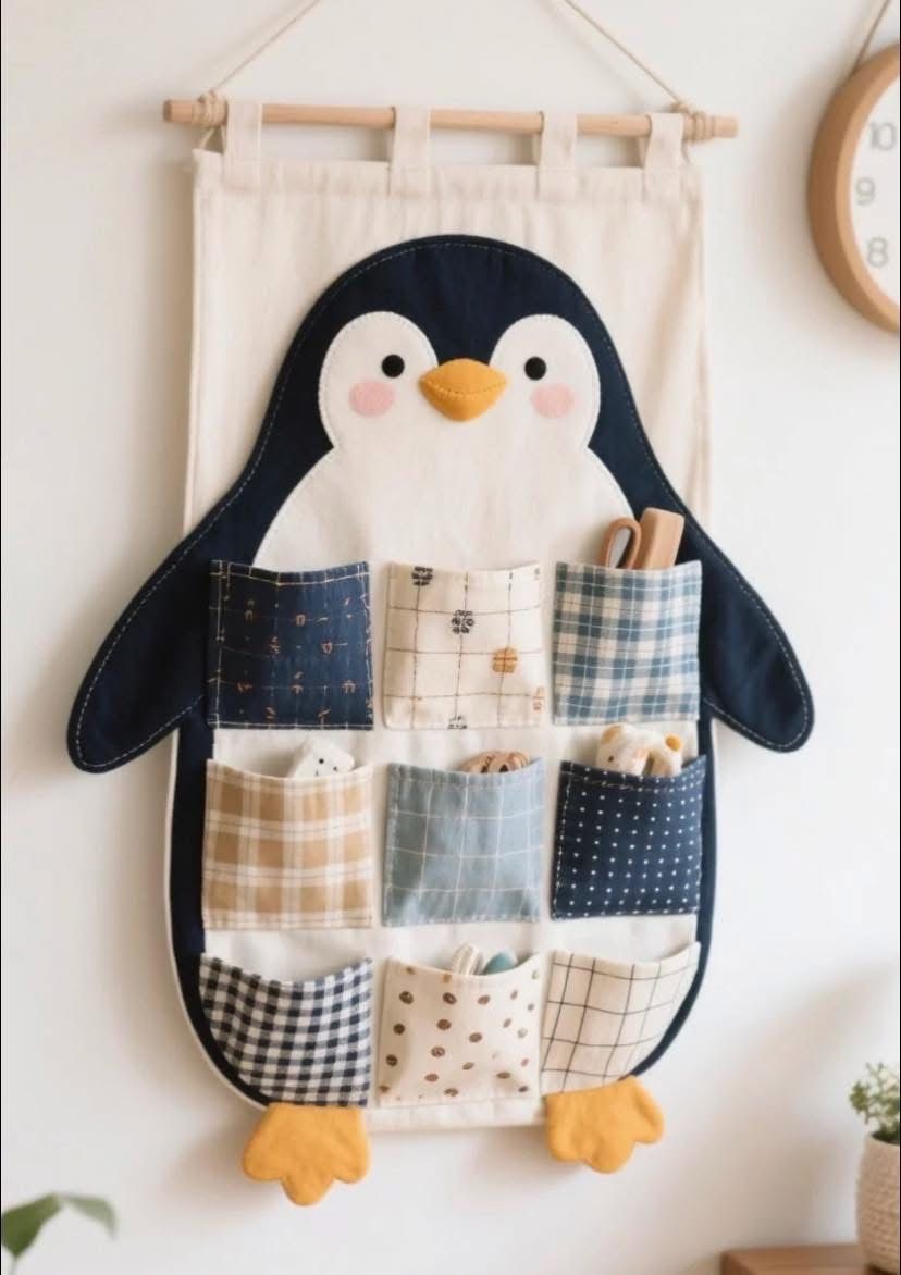 آویز نظم‌دهنده پارچه‌ای