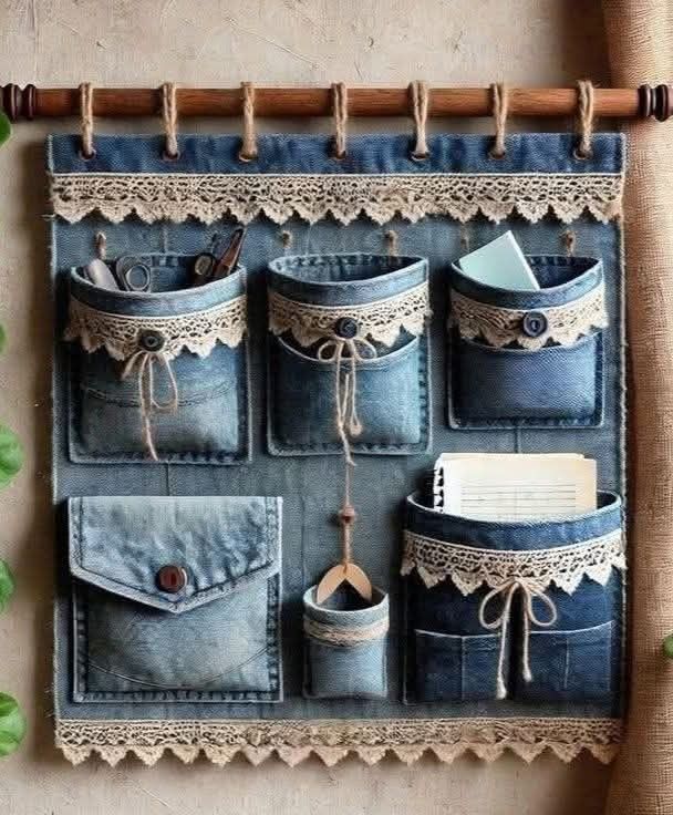 آویز نظم‌دهنده پارچه‌ای