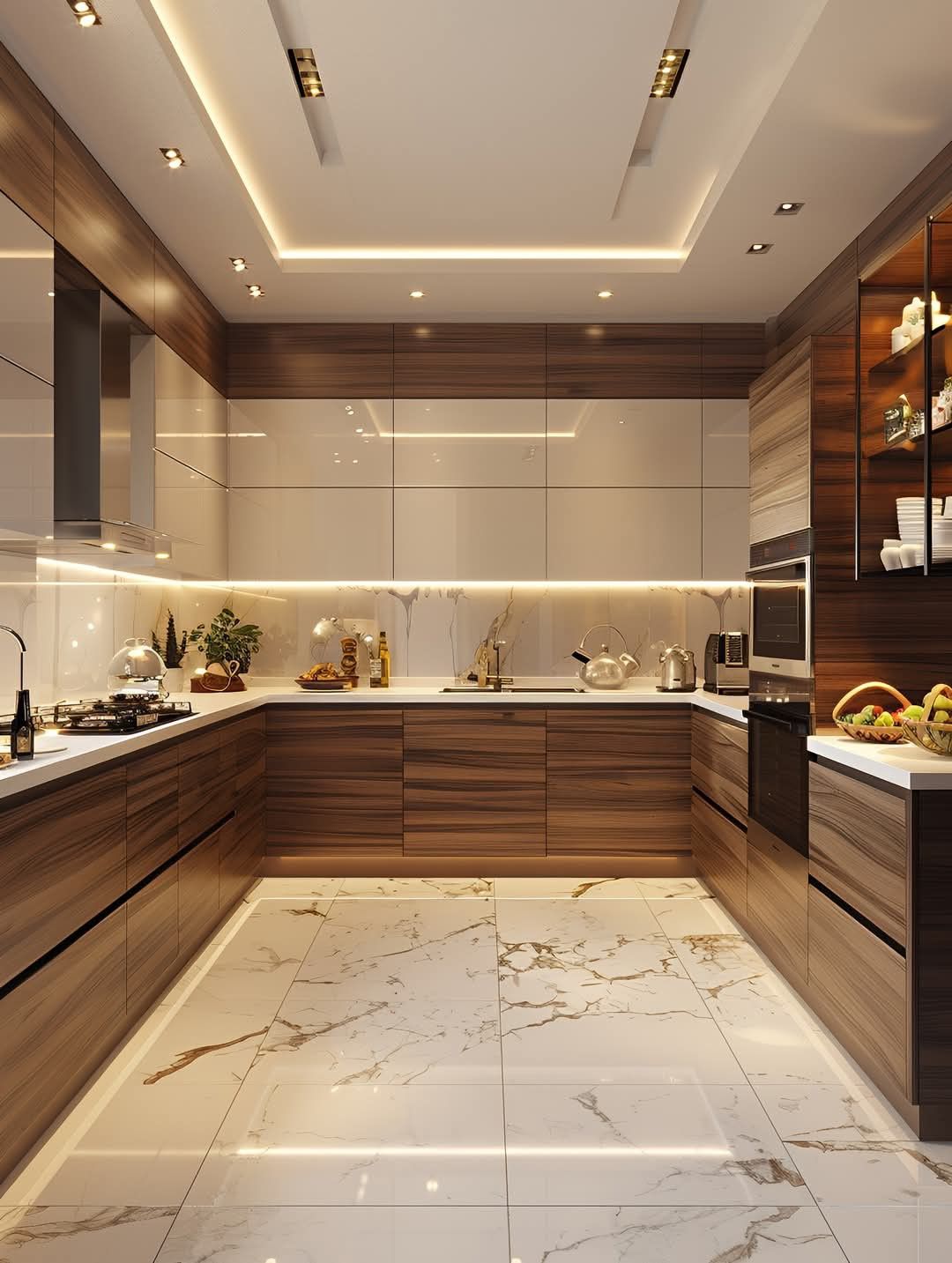 نورپردازی آشپزخانه