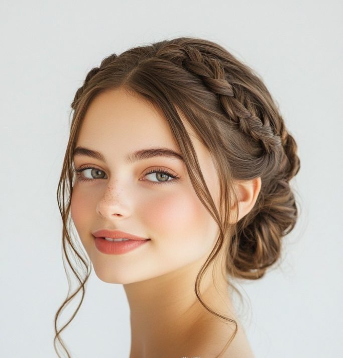 مدل مو دخترانه برای عروسی