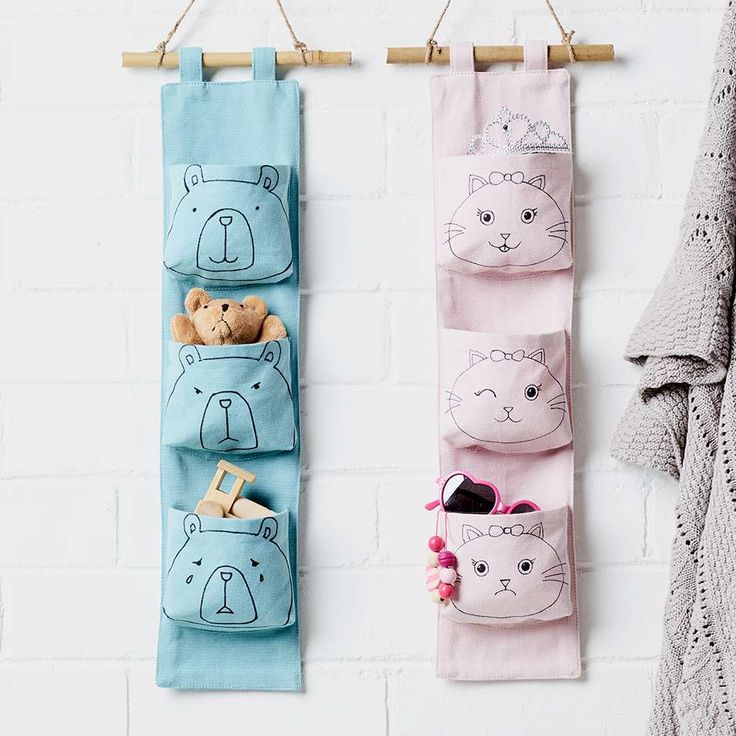 آویز نظم‌دهنده پارچه‌ای