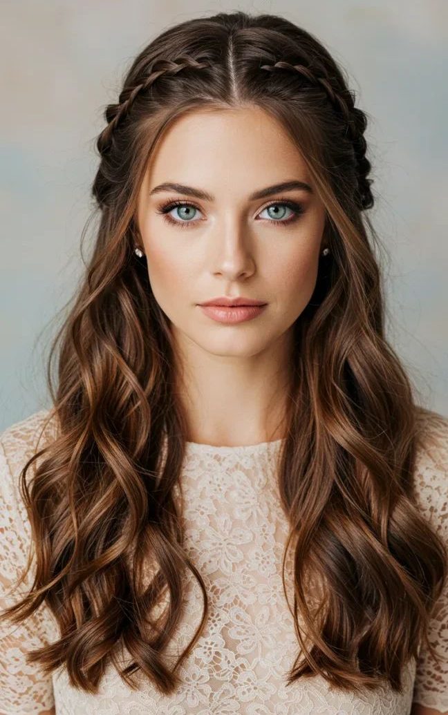 مدل مو دخترانه برای عروسی