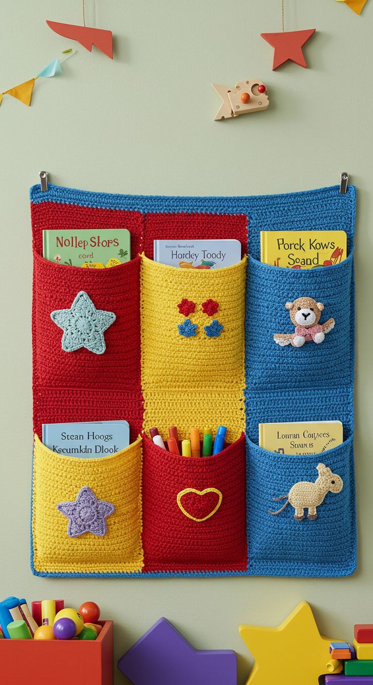 آویز نظم‌دهنده پارچه‌ای