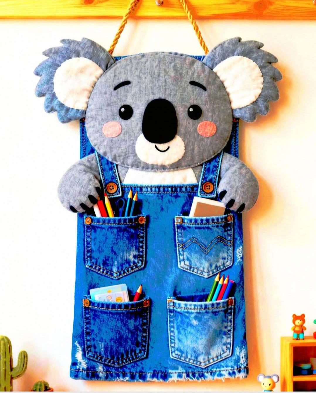 آویز نظم‌دهنده پارچه‌ای