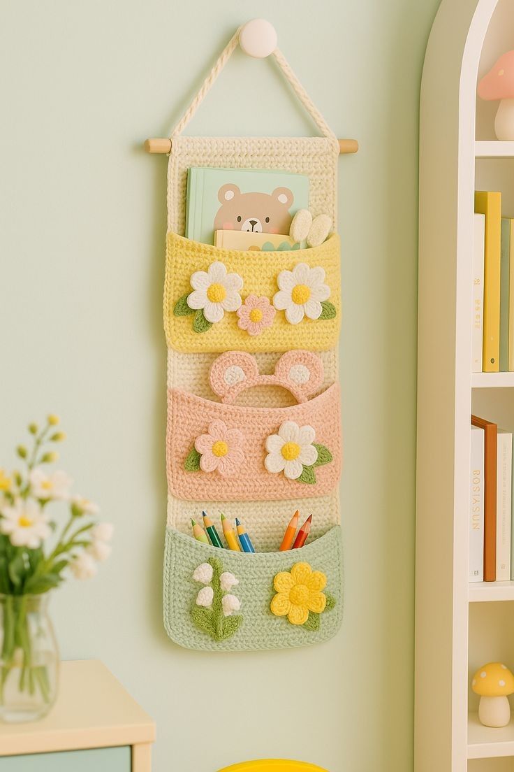 آویز نظم‌دهنده پارچه‌ای