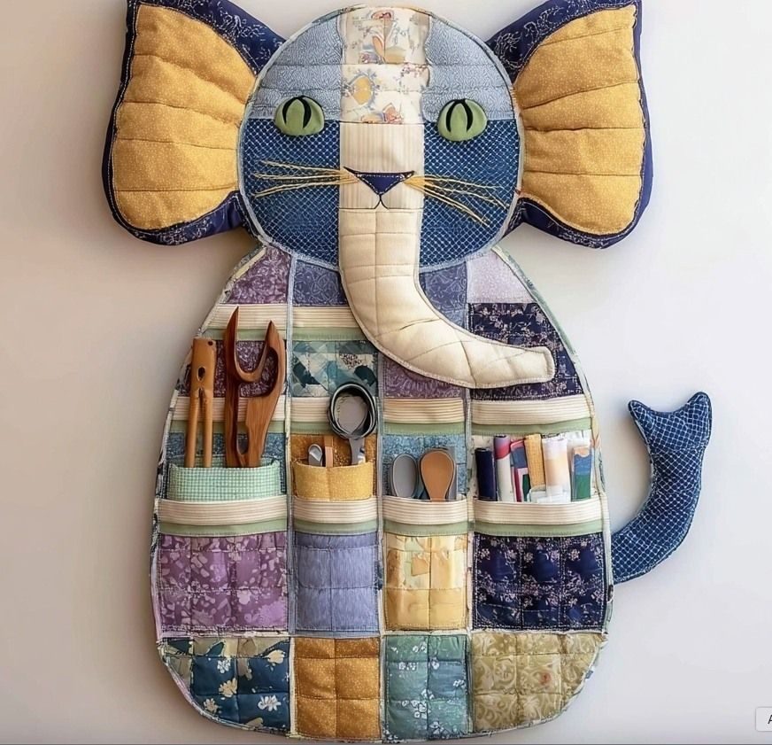 آویز نظم‌دهنده پارچه‌ای