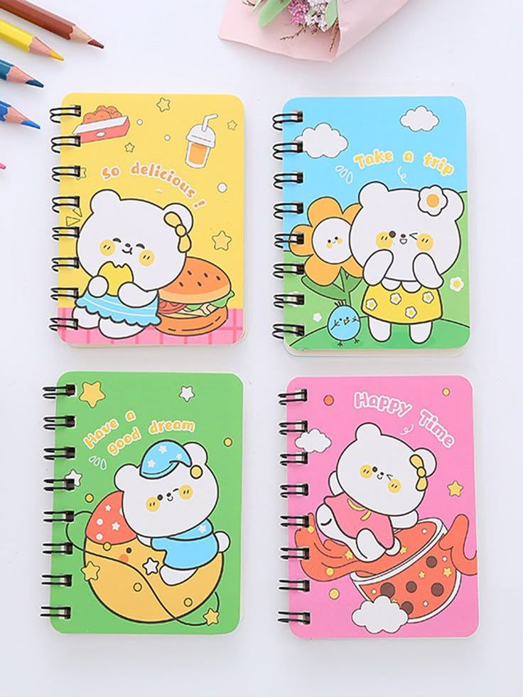 دفترچه یادداشت فانتزی دخترانه برای مدرسه و دانشگاه