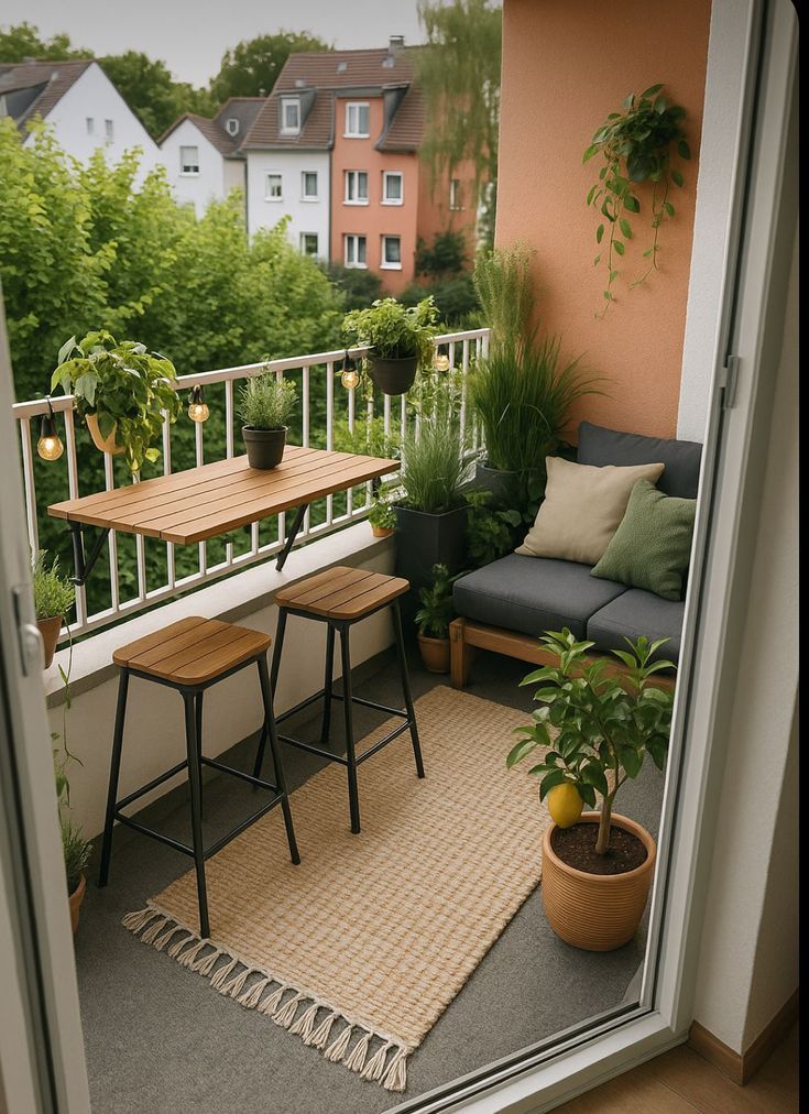 میز و صندلی بالکن