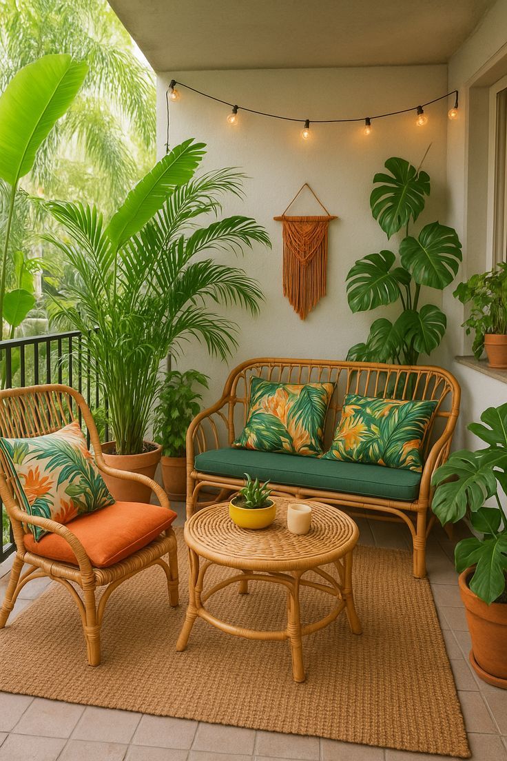 میز و صندلی بالکن