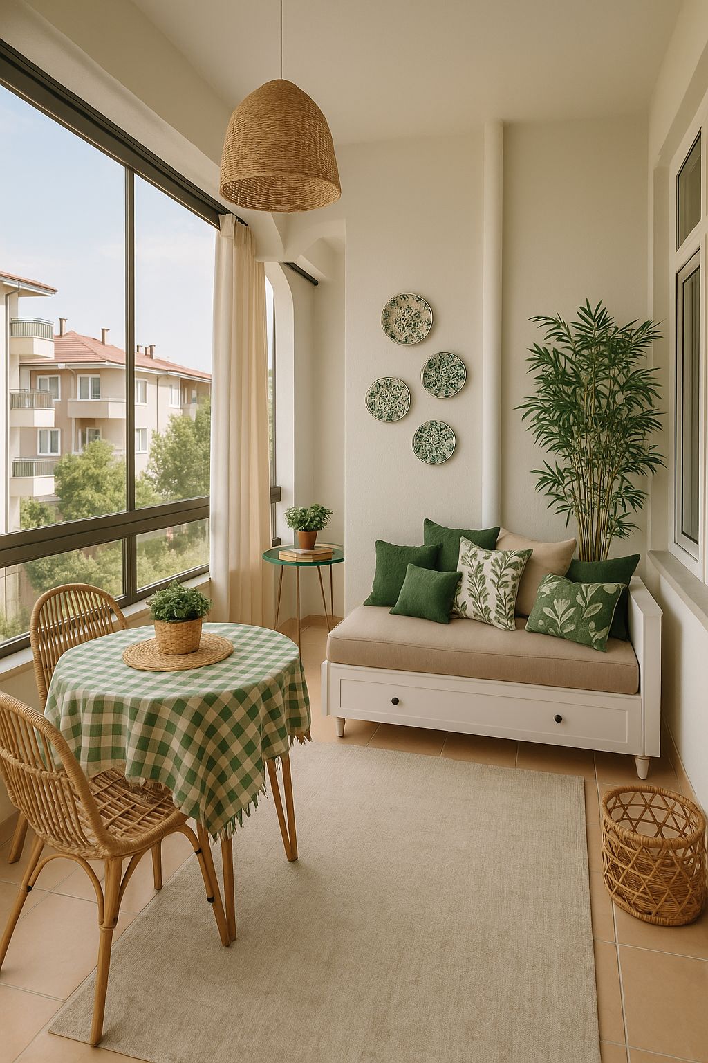 میز و صندلی بالکن