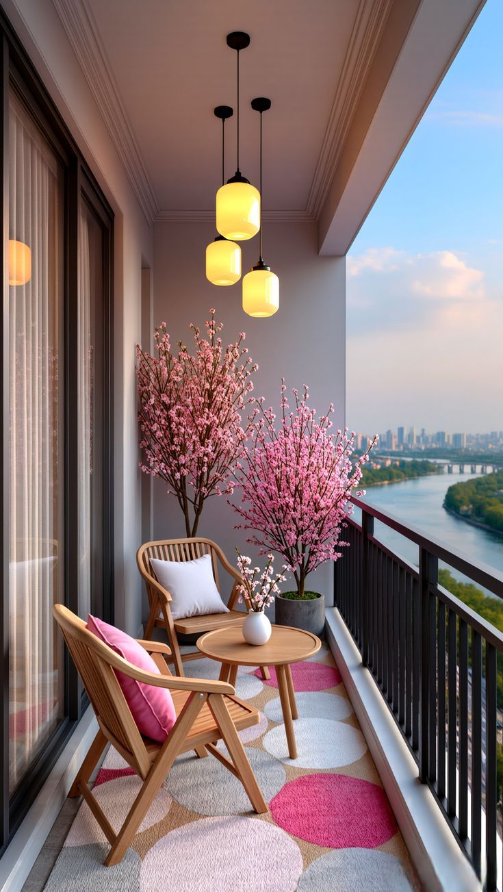 میز و صندلی بالکن