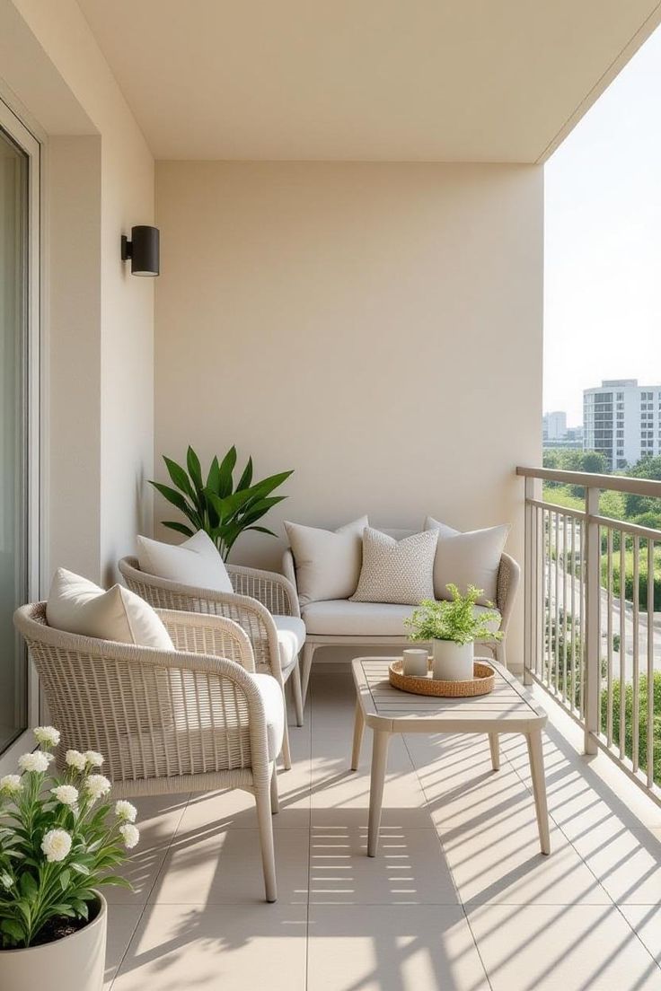 میز و صندلی بالکن