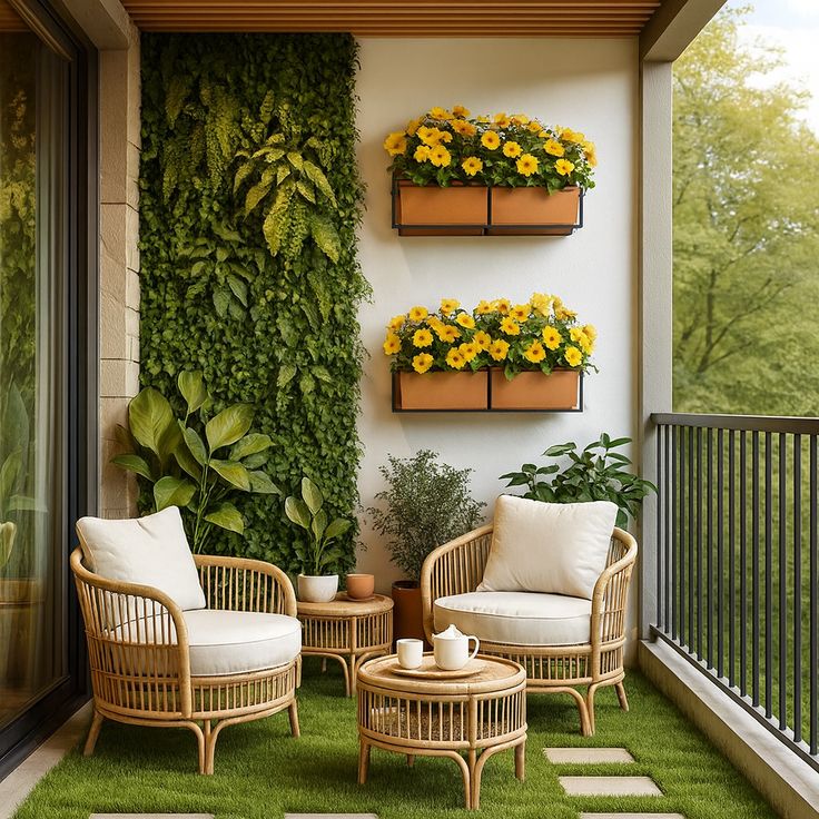 میز و صندلی بالکن