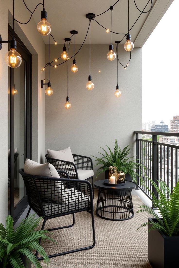 میز و صندلی بالکن