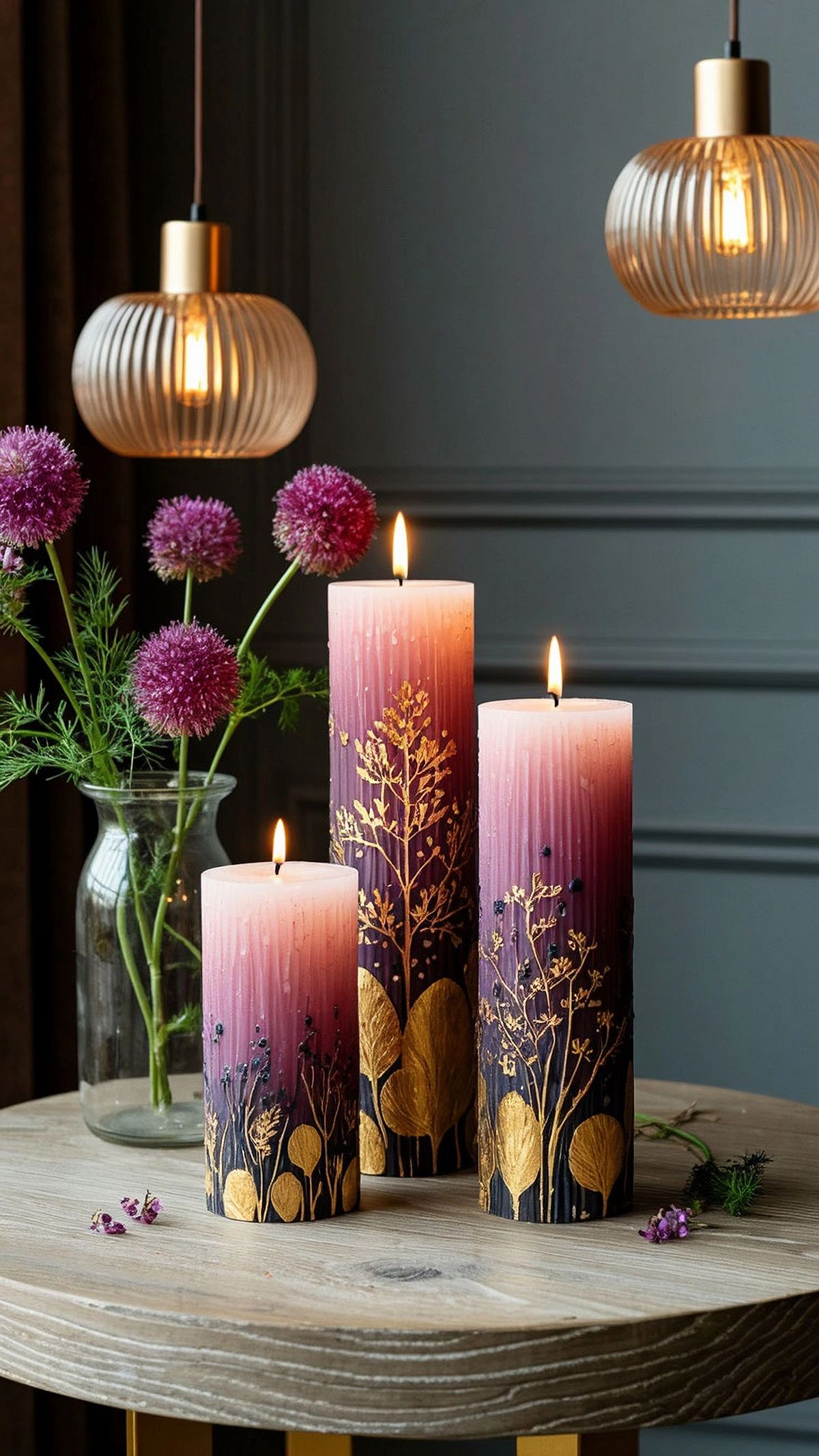 مدل شمع دکوری