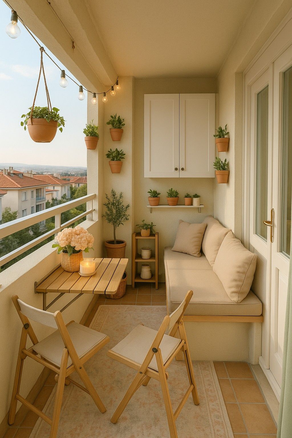 میز و صندلی بالکن