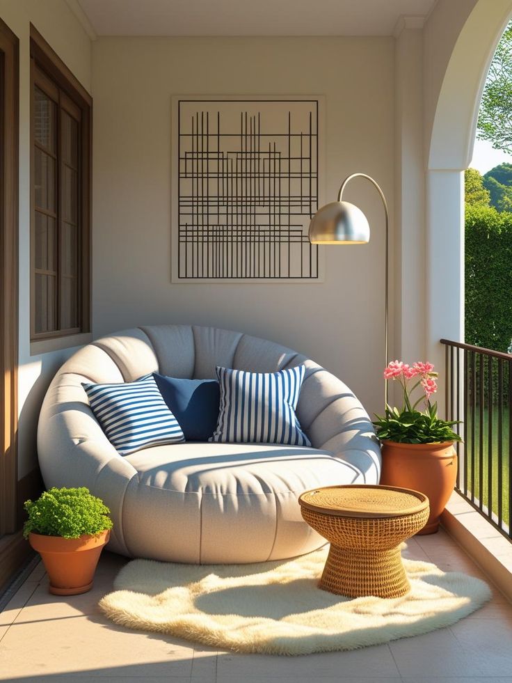 میز و صندلی بالکن