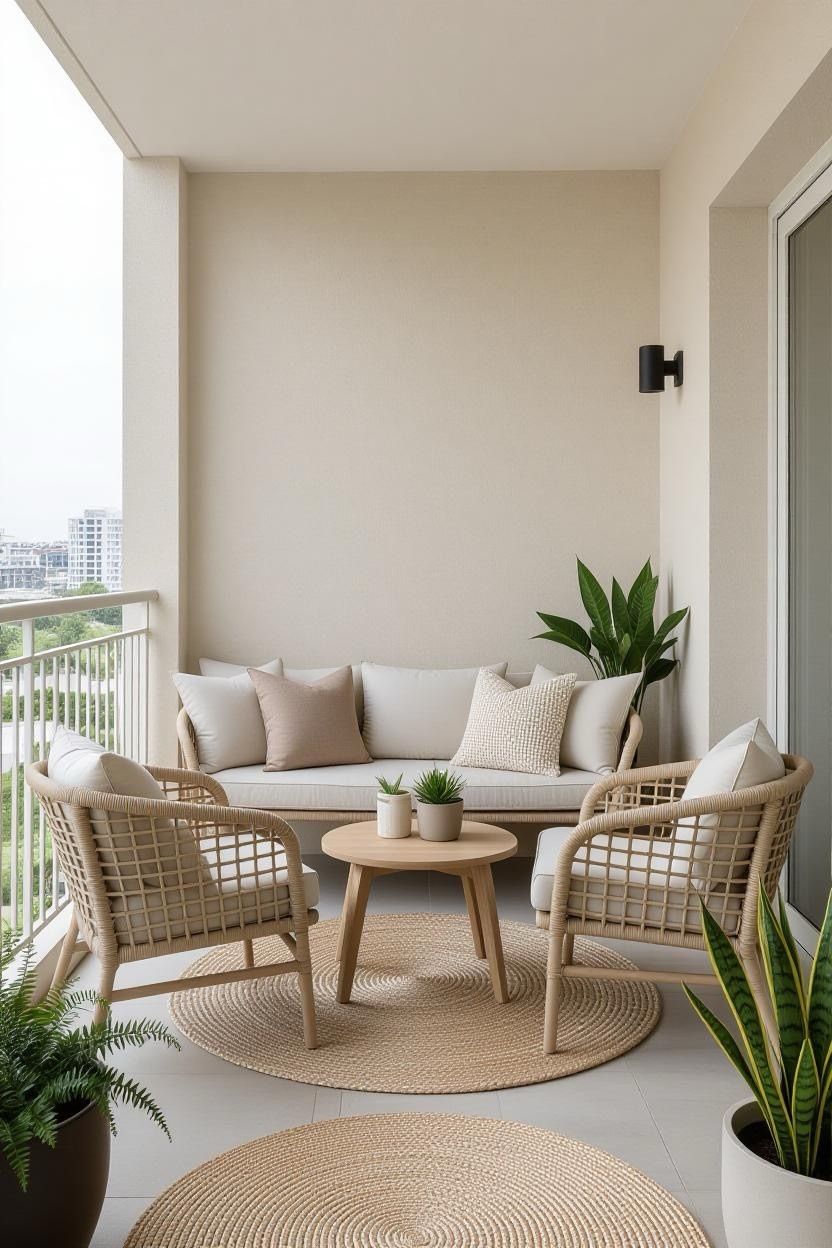 میز و صندلی بالکن