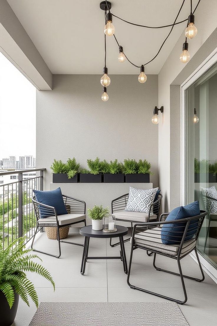 میز و صندلی بالکن