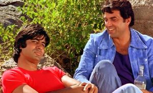 درمندرا در فیلم شعله