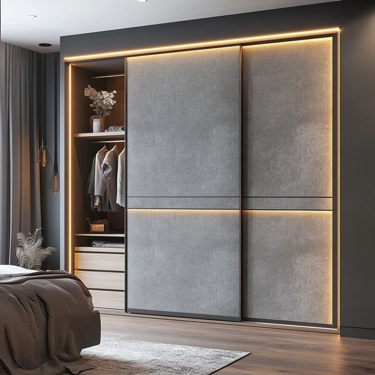 مدل کمد دیواری شیک و جادار