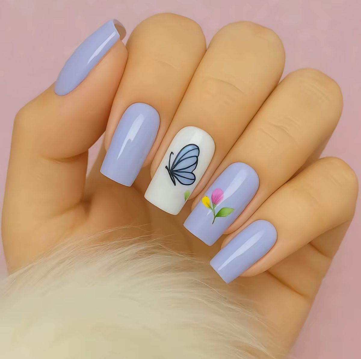 لاک ناخن دخترانه