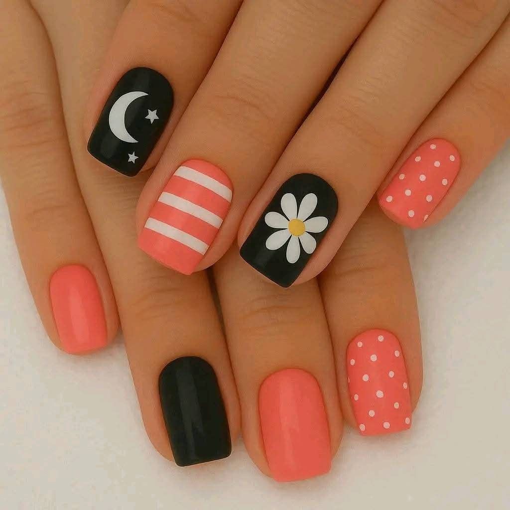 لاک ناخن دخترانه