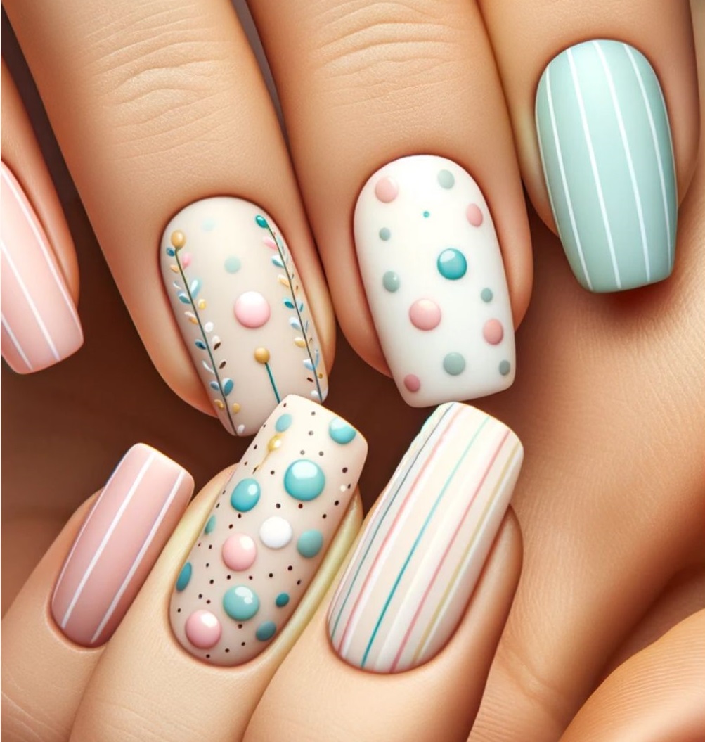 لاک ناخن دخترانه