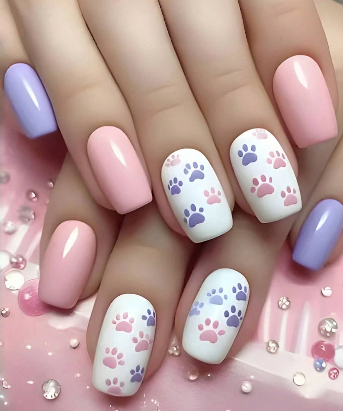 لاک ناخن دخترانه