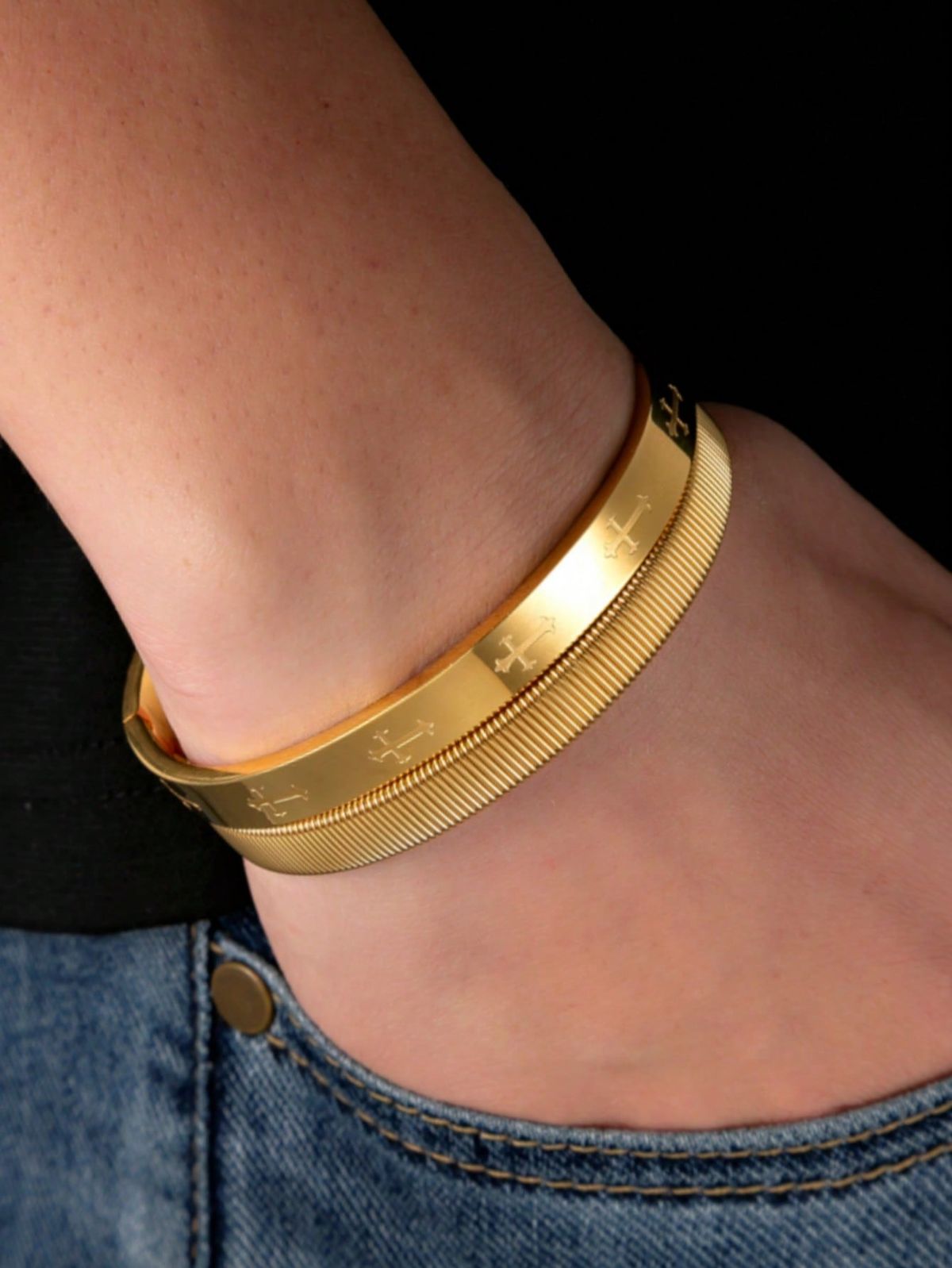 بنگل طلا مردانه