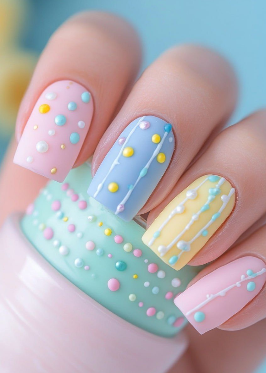 لاک ناخن دخترانه