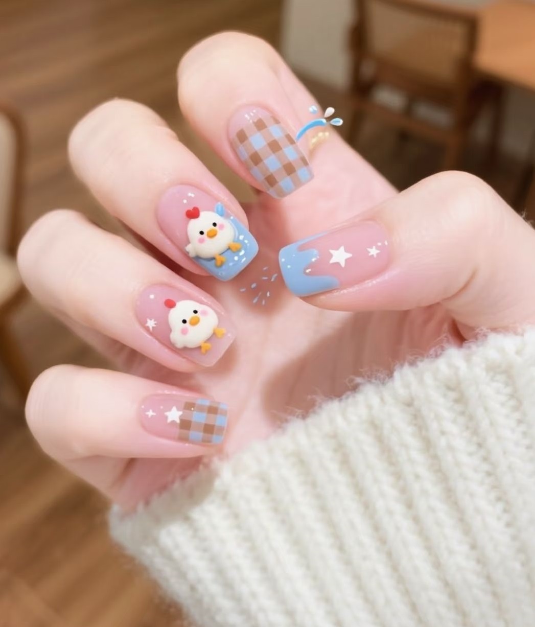 لاک ناخن دخترانه