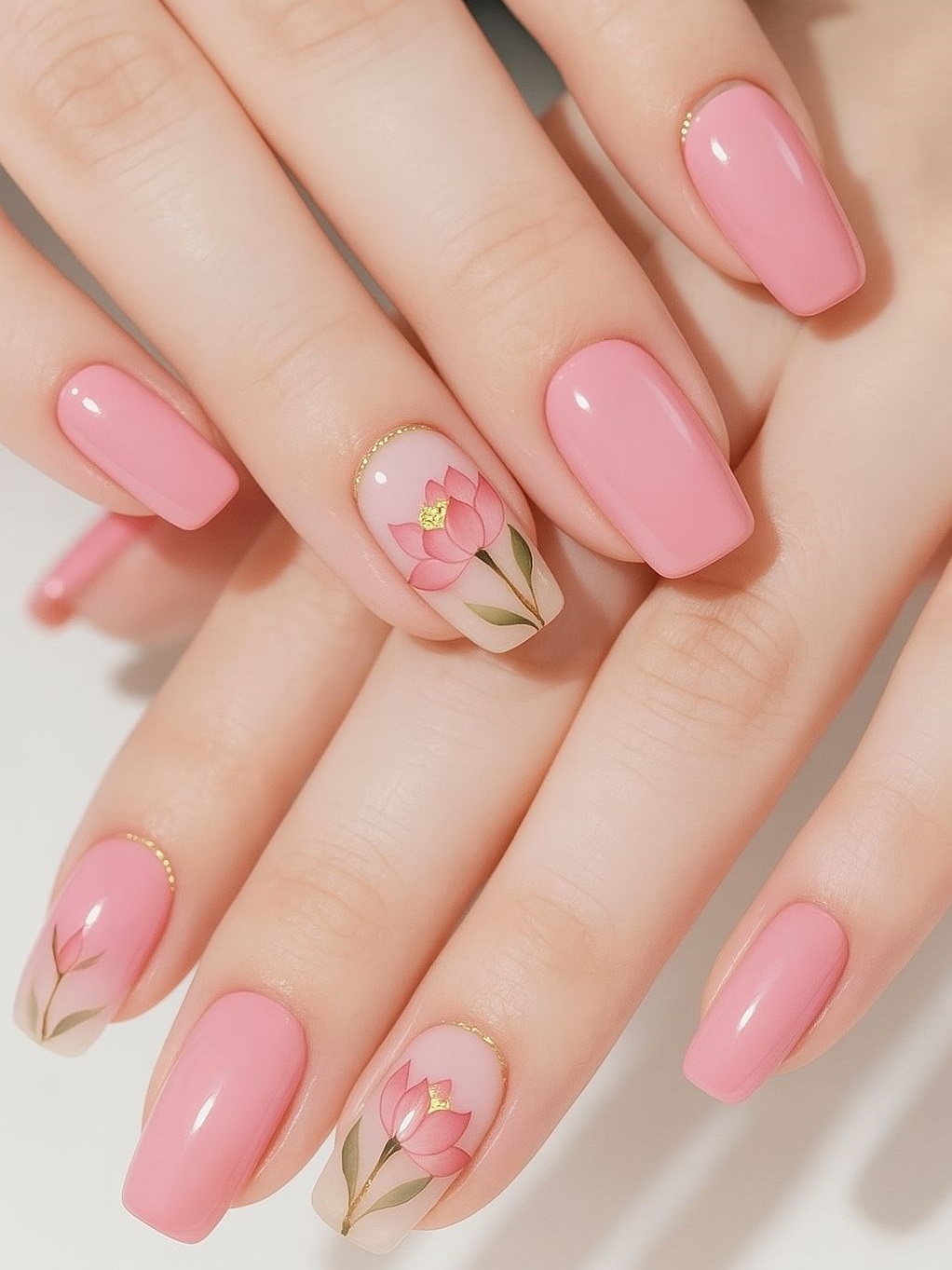 لاک ناخن دخترانه